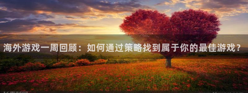 赢咖娱乐在线登录：海外游戏一周回顾：如何通过策略找到属于你的